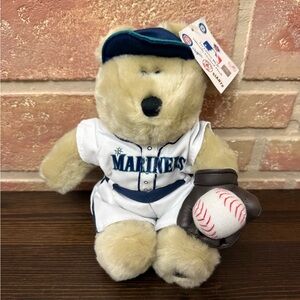 2003 Starbucks 1st Edition MLB Seattle Mariners Bearista Bear Plush w/ Tag
